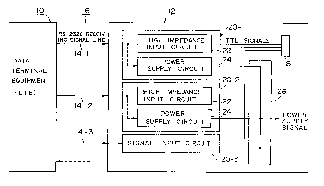 A single figure which represents the drawing illustrating the invention.